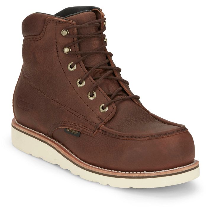 Chippewa lace hot sale to toe boots