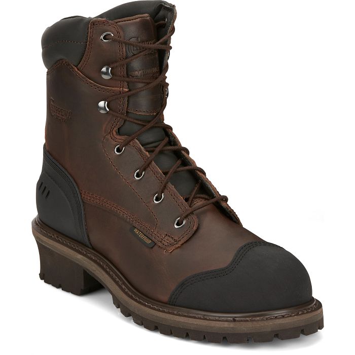 Chippewa women's cheap logger work boots