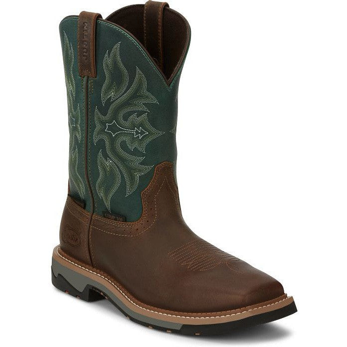 Justin Men s Bolt Western Work Boots Composite Toe