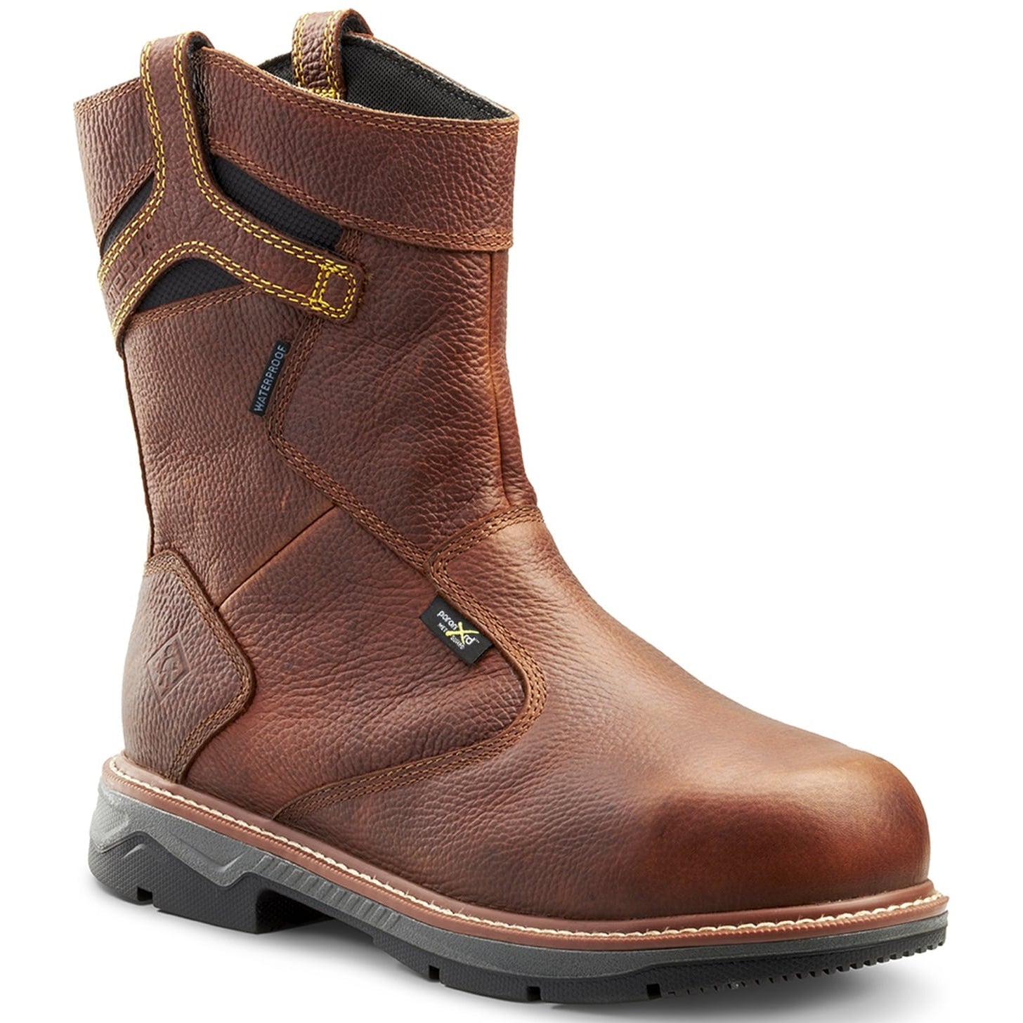 Terra Men s Patton AT Waterproof Met Guard Safety Work Boot Brown 4TCCBN