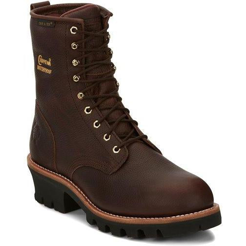 Men's insulated shop logger boots