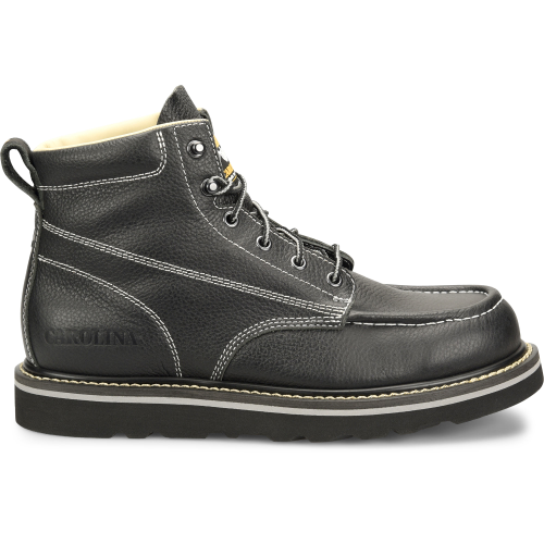 Black carolina steel toe hot sale boots