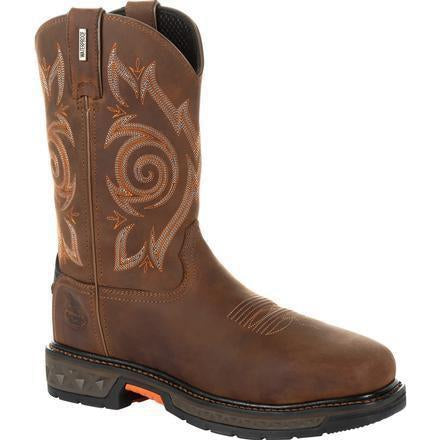 Georgia square 2025 toe work boots