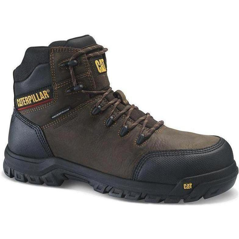 Men s Caterpillar Resorption Work Boot Brown 13 M