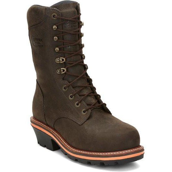 Chippewa 8 cheap inch logger boots