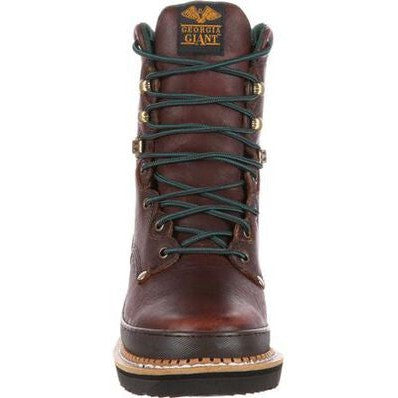 Georgia Men's Giant 8" Slip Resistant Work Boot -Brown- G8274  - Overlook Boots