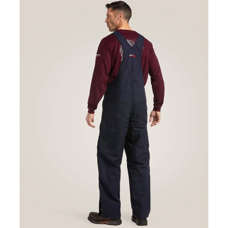 Ariat Men's Flame Resistant Insulated Overall 2.0 Flame Resist Bib Navy - 10034731 - Overlook Boots