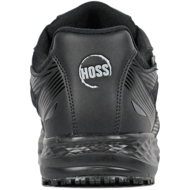 Hoss Men's Reno II Composite Toe Waterproof Slip Resistant Work Shoe - Black 10229  - Overlook Boots