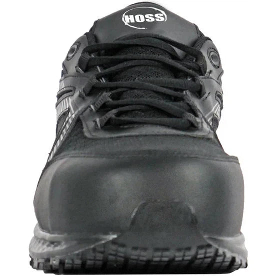 Hoss Men's Reno II Composite Toe Waterproof Slip Resistant Work Shoe - Black 10229  - Overlook Boots