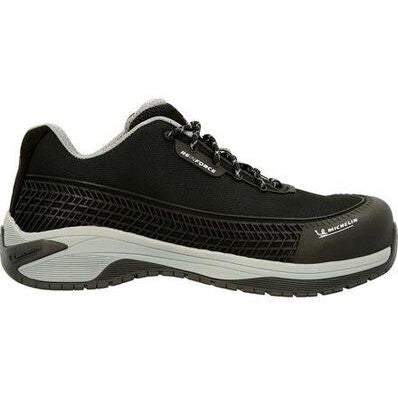 Georgia Men's Michelin Latitude 3" Athletic Work Shoe -Black- MIC0003  - Overlook Boots