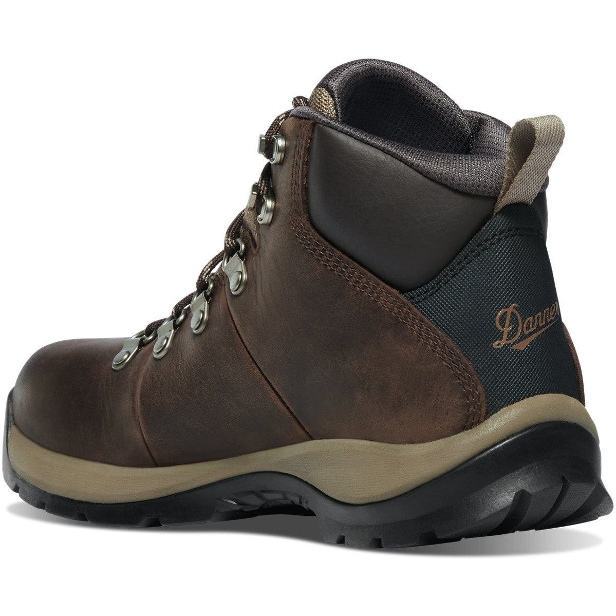 Danner Women's Sandy Ridge 4.5" Plain Toe Waterproof Work Boot -Brown- 11320  - Overlook Boots