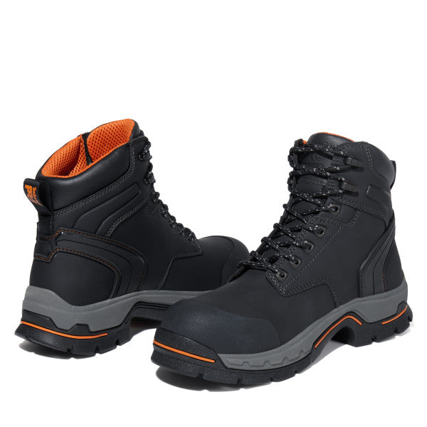 Timberland PRO Men's Stockdale Alloy Toe Work Boot -Black- TB11064A001  - Overlook Boots