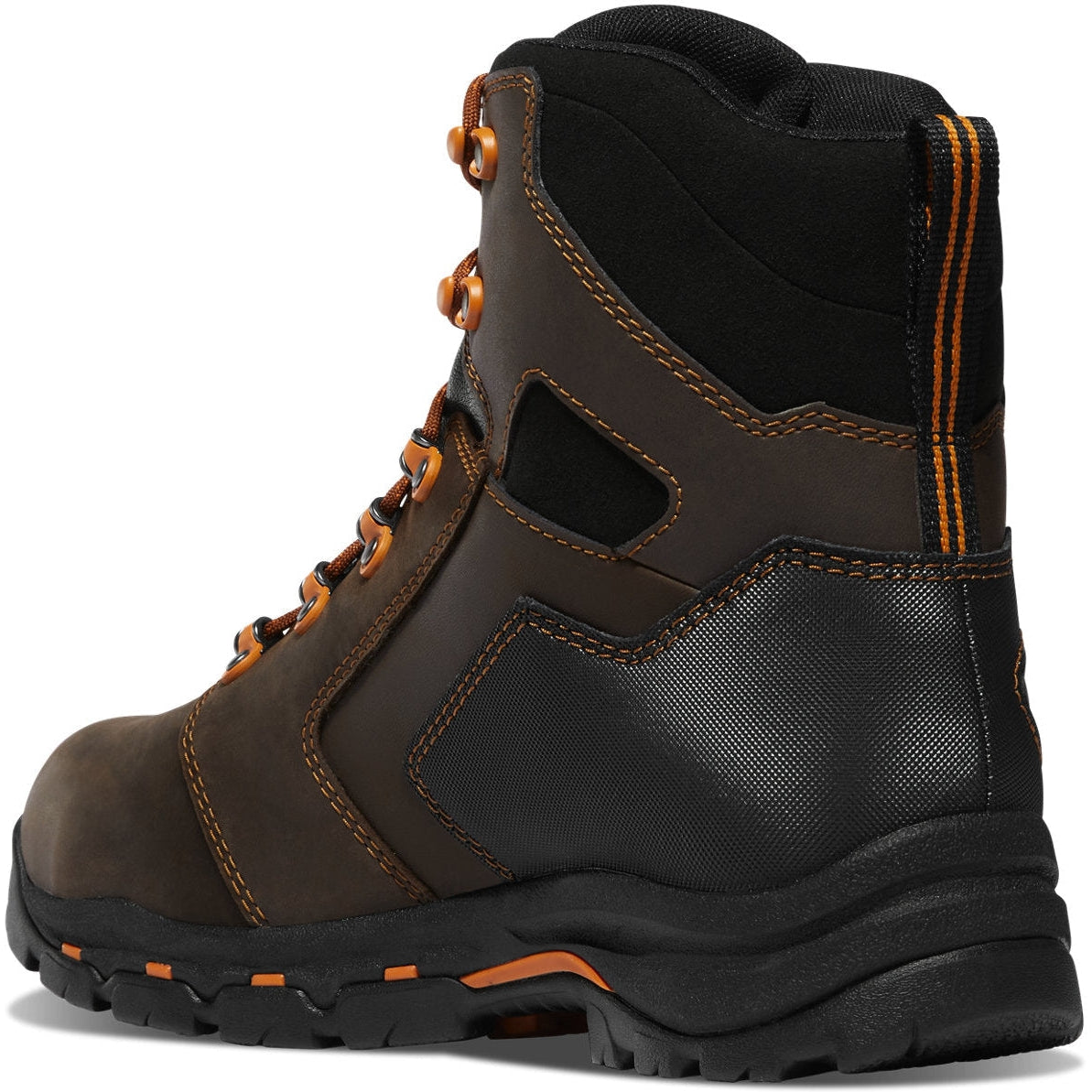 Danner Men's Vicious 6" Safety Toe WP Slip Resist Work Boot -Brown- 13880  - Overlook Boots