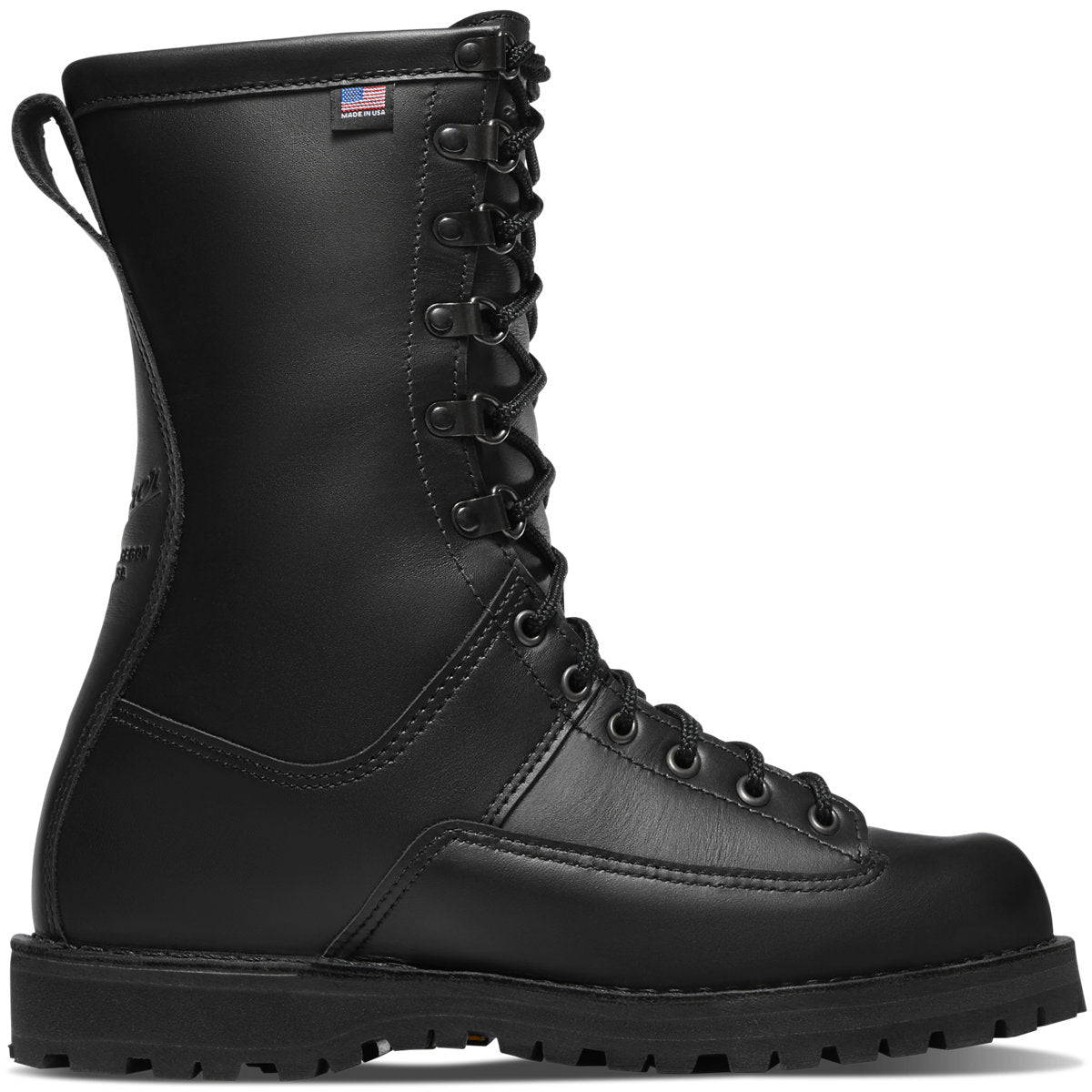 Danner Men's Fort Lewis USA Made 10" WP Duty Boot - Black - 29110  - Overlook Boots