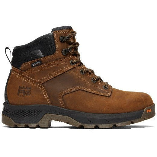 Timberland Pro Men's Titan EV 6" Soft Toe WP Work Boot- Brown- TB1A5M2T214  - Overlook Boots