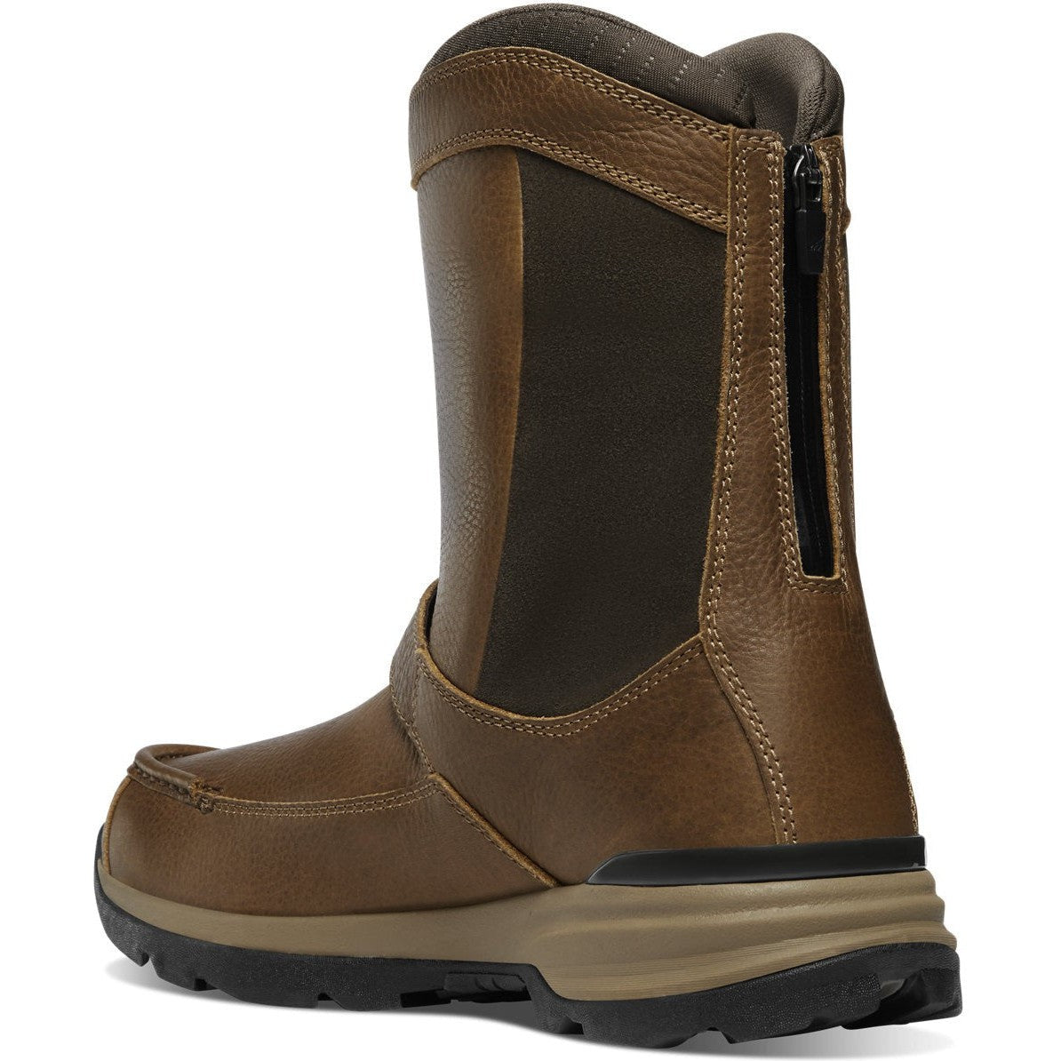 Danner Men's Recurve 10" Moc Toe WP Rear Zip Hunt Boot -Brown- 47631  - Overlook Boots