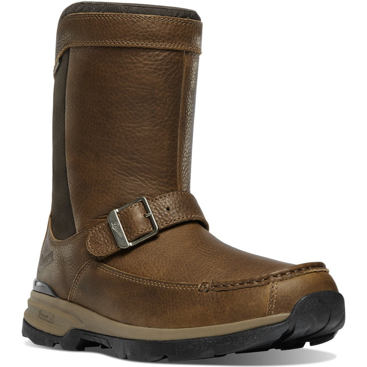 Danner Men's Recurve 10" Moc Toe WP Rear Zip Hunt Boot -Brown- 47631 7 / Medium / Brown - Overlook Boots