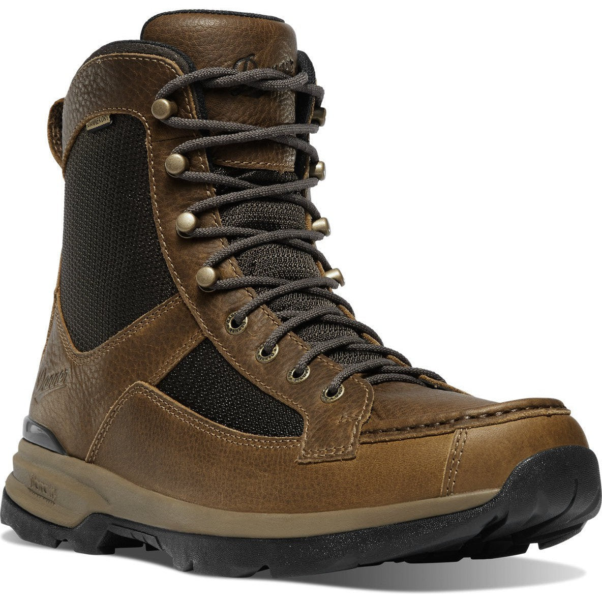 Danner Men's Recurve 7" Moc Toe Waterproof Hunting Boot -Brown- 47651 7 / Medium / Light Brown - Overlook Boots