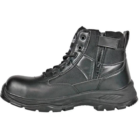 Hoss Men's Watchman 6" Composite Safety Toe Work Shoe - Black 50172  - Overlook Boots