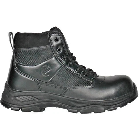 Hoss Men's Watchman 6" Composite Safety Toe Work Shoe - Black 50172  - Overlook Boots