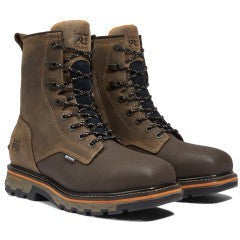 Timberland Pro Men's True Grit 8" Composite Toe WP Work Boot- Brown- TB1A22CN214 - Overlook Boots