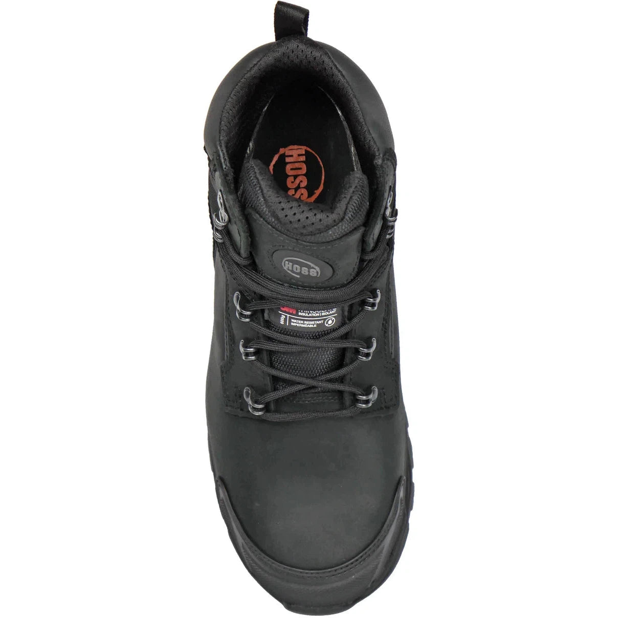 Hoss Men's Chiller Composite Toe Waterproof 600G Insulated Boot - Black 60100  - Overlook Boots