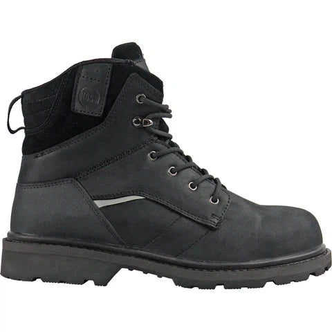 Hoss Men's Carson 6" Composite Toe Slip Resistant Work Boot - Black 60113  - Overlook Boots