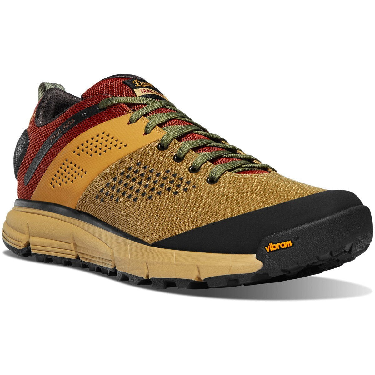 Danner Men's Trail 2650 Mesh 3" Lifestyle Hiking Shoe - Painted Hills - 61212 7 / Medium / Gold - Overlook Boots