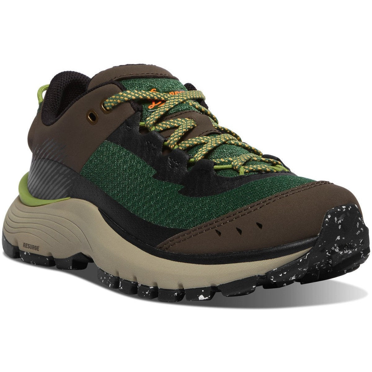 Danner Women's Trail Junction 3" Outdoor Hiking Boot - Green - 65204 5 / Medium / Brown - Overlook Boots