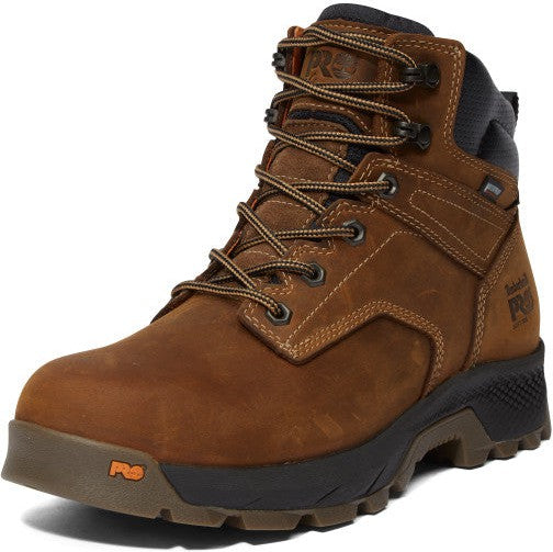 Timberland Pro Men's Titan EV 6" Soft Toe WP Work Boot- Brown- TB1A5M2T214  - Overlook Boots