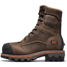 Timberland Pro Men's Boondock Logger Comp Toe WP Work Boot- Brown- TB1A29G9214 - Overlook Boots