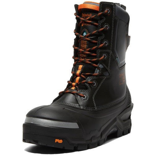 Timberland Pro Men's Pac Max 10" Comp Toe WP PR Work Boot- Black- TB1A5QXJ001  - Overlook Boots