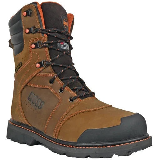 Hoss Men's Clash Soft Toe Wateproof 1000G Insulated Boot - Brown 80265 7 / Medium / Brown - Overlook Boots