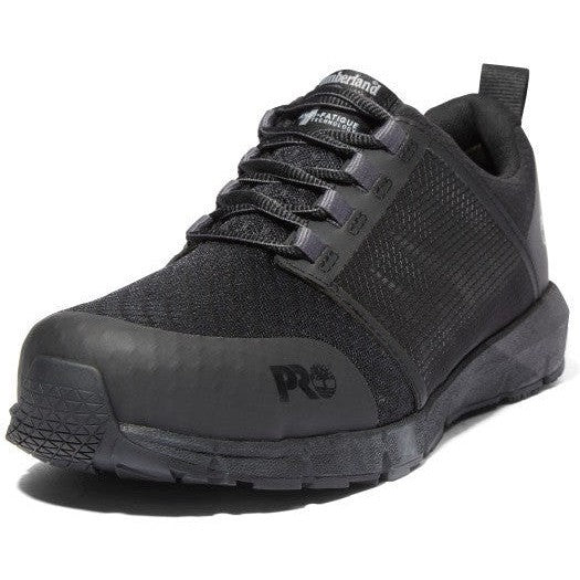 Timberland Pro Men's Radius Comp Toe Work Sneaker Shoe- Black- TB1A27W7001  - Overlook Boots