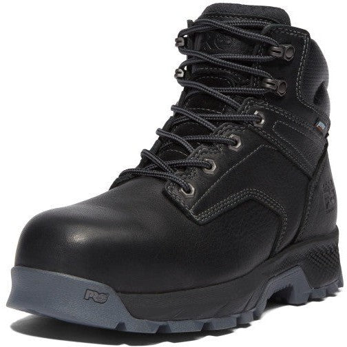 Timberland Pro Men's Titan EV 6" Comp Toe WP Work Boot- Black- TB1A42GN001  - Overlook Boots