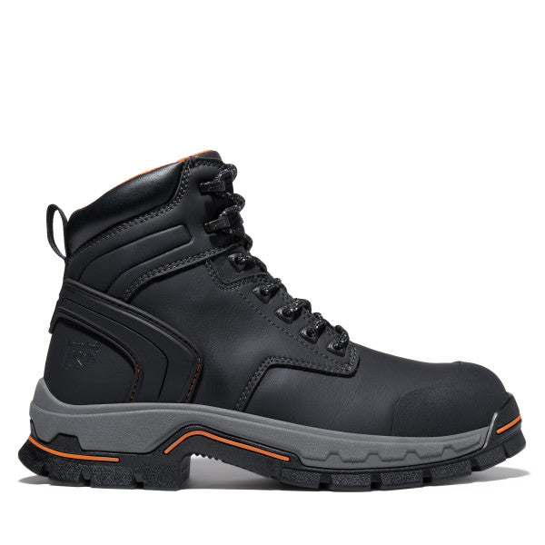 Timberland PRO Men's Stockdale Alloy Toe Work Boot -Black- TB11064A001  - Overlook Boots