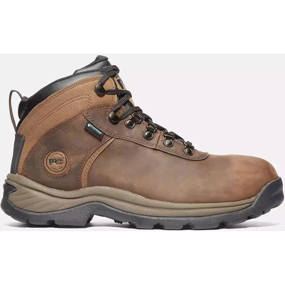 Timberland Pro Men's Flume Steel Toe WP Work Boot -Brown- TB1A1Q8V214 7 / Medium / Brown - Overlook Boots