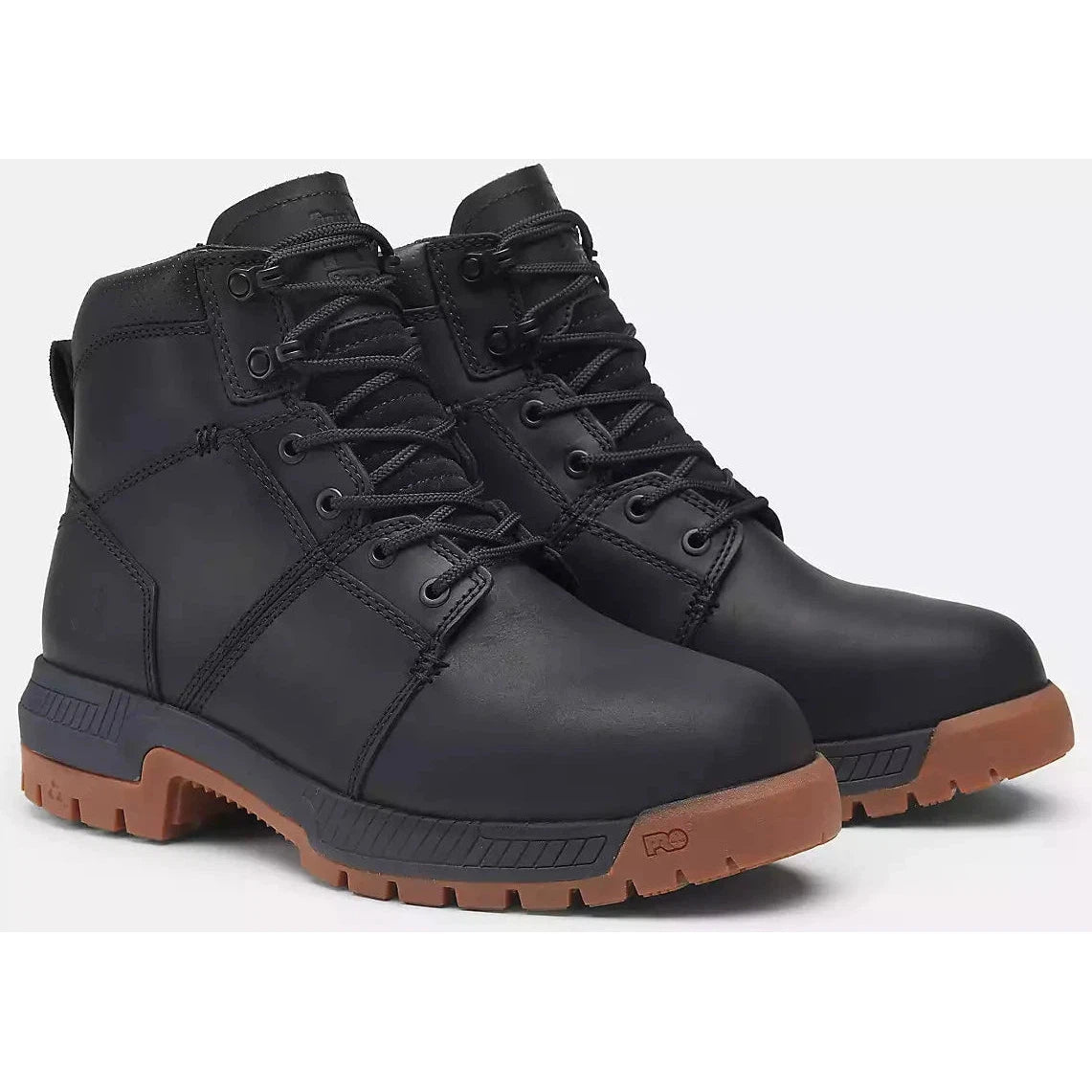 Timberland Pro Men's Montauk 6" Steel Toe Work Boot-Black- TB0A66D3EMW - Overlook Boots