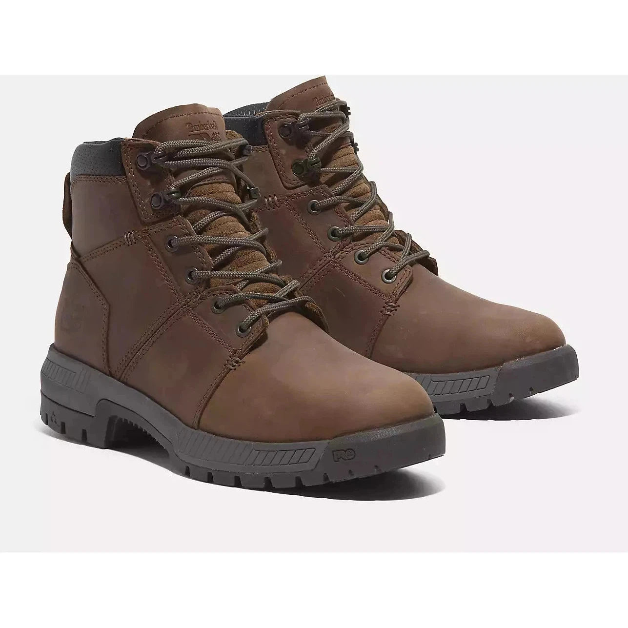 Timberland Pro Men's Montauk 6" Soft Toe Work Boot -Brown- TB0A66DQEM4  - Overlook Boots