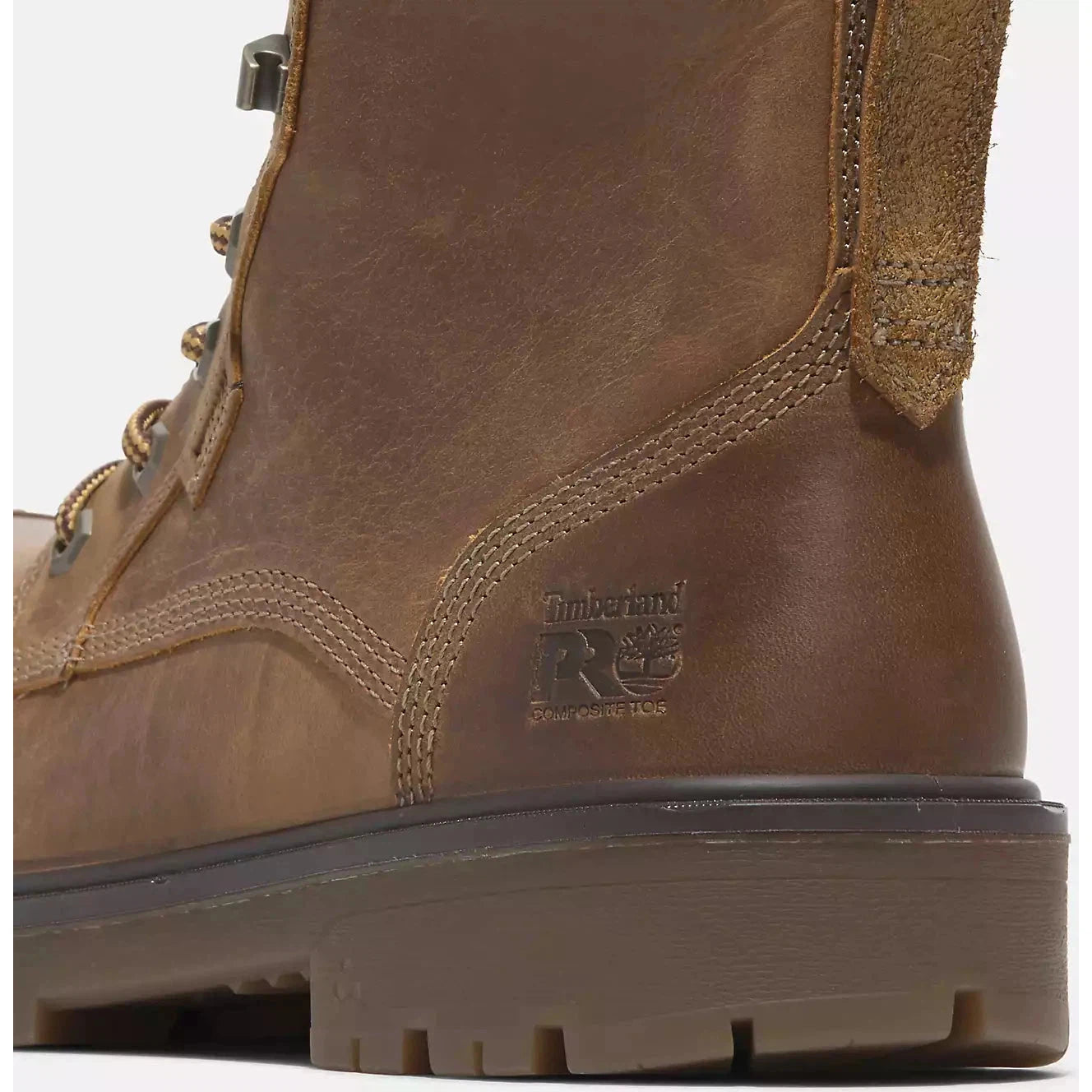 Timberland Pro Men's Whitman 6" Comp Toe WP Work Boot -Brown- TB0A6797EM4  - Overlook Boots