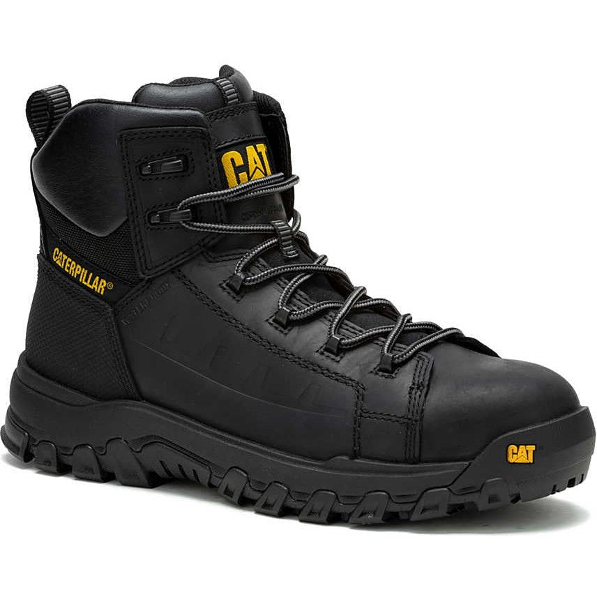 Cat Men's Threshold Rebound Comp Toe Waterproof Work Shoe -Black- P91696 - Overlook Boots