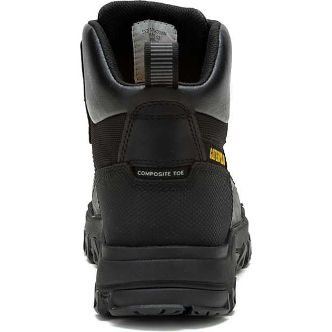 Cat Men's Threshold Rebound Comp Toe Waterproof Work Shoe -Black- P91696 - Overlook Boots