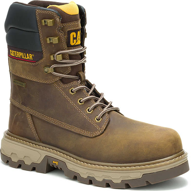 Cat Men's Colorado Equip 8" Comp Toe WP 400G Thinsulate Work Boot - P91754 - Overlook Boots