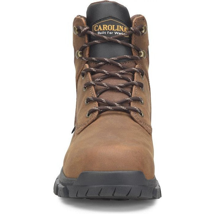 Carolina Men's Gruntz 6" ST Internal Metguard Work Boot -Brown- CA3594  - Overlook Boots
