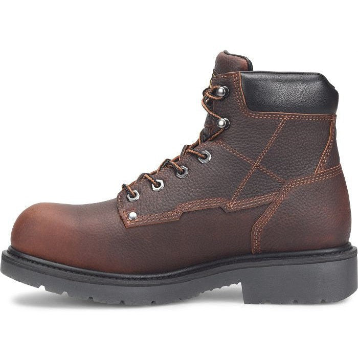 Carolina Men's Dice 6" Waterproof Slip Resistant Work Boot -Brown- CA6011  - Overlook Boots