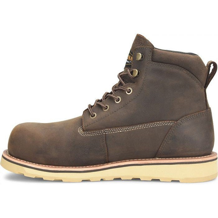 Carolina Men's Staple Gun 6"  WP Work Boot -Brown- CA7072  - Overlook Boots