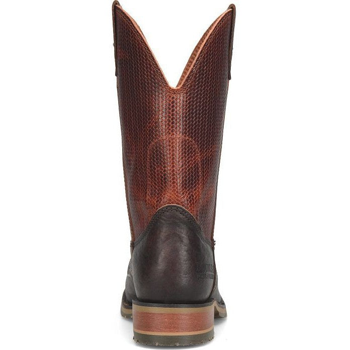 Double H Men's Baler 11" Square Toe Western Work Boot -Brown- DH4654  - Overlook Boots