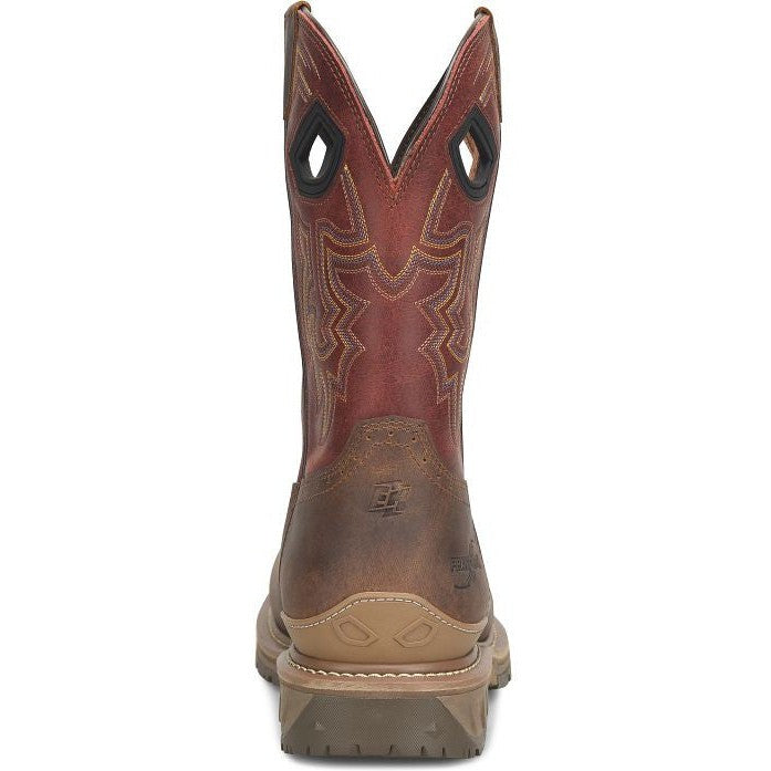 Double H Men's Brock 11" Composite Western Roper Work Boot -Brown- PH5009 - Overlook Boots