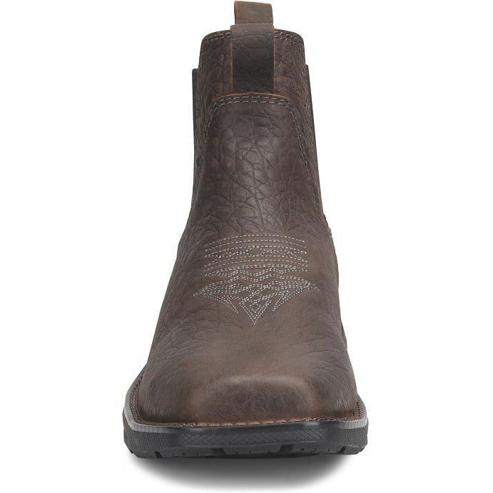 Double H Men's Phantom Rider Arbiter 6" Composite Toe Western Romeo Work Boot -Brown- PH5015 - Overlook Boots