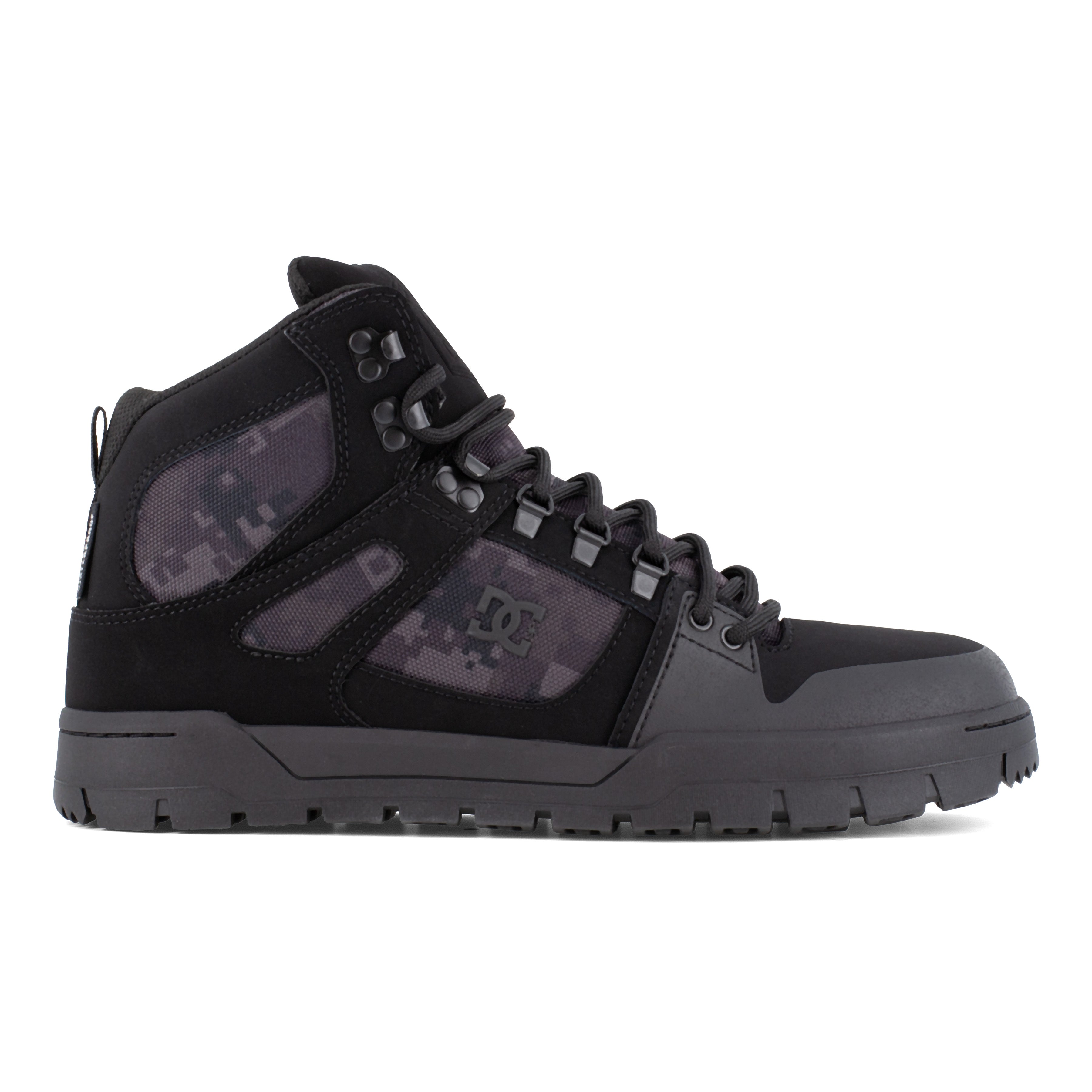 DC Men's Pure Comp Toe WP High-Top Work Shoe - Black - DC60603 - Overlook Boots